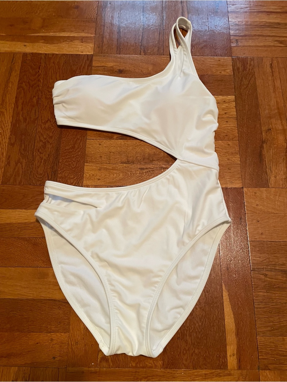 Express  White Women's one-piece Bikini Size Medium